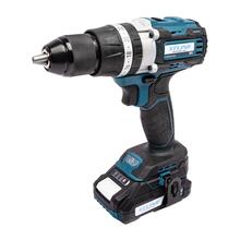 Vrtačka AKU s příkl. bezuhl. 18V, 70 Nm + 2 baterie 2.0Ah + nabíječka 2.4A + box, XTLine