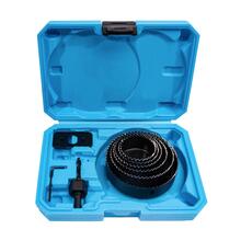 Sada vykružovacích korunek 8 dílů, 51-102mm, plastový box