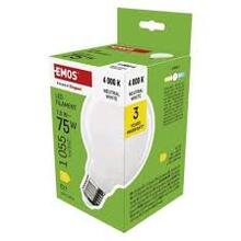 LED žárovka Filament G95 / E27 / 7,8 W (75 W) / 1055 lm / neutrální bílá ZF2D53