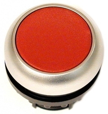 EATON hlavice tlačítková M22-D-R zapuštěná bez aretace červená 216594
