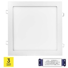 LED vestavné svítidlo NEXXO, čtvercové, bílé, 25W, neutrální bílá ZD2155