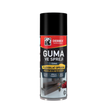 Guma ve spreji (těsnící sprej) černá 400ml DEBBEX TA50300