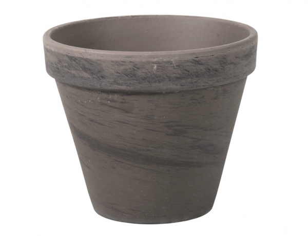 Květináč KLASIK d12/13x12h/basalt-čedič.melír/SP 1