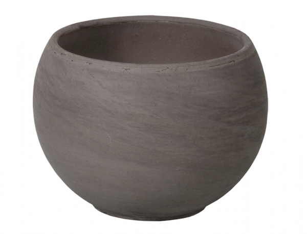 Květináč LUNA KOULE d27x20h/Impreg./basalt-čedič.melír/SP Květináč LUNA KOULE d27x20h/Impreg./basalt-čedič.melír/SP 1