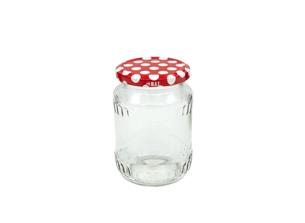 Sklenice zavařovací 370ml TWIST 66 + víčka PUNTÍK 8ks 1