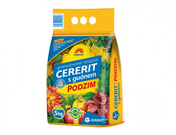Hnojivo Cererit 5kg s guánem PODZIM FO 1