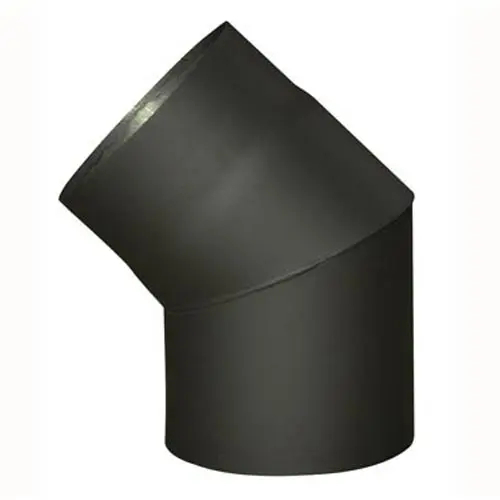 Koleno kouřové 125mm/45°; siln.1,5mm ČER 1