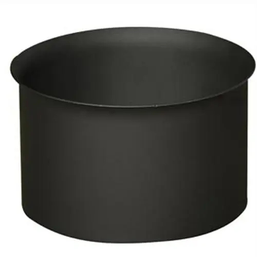 Zděř kouřová 125mm siln.1,5mm ČER 1