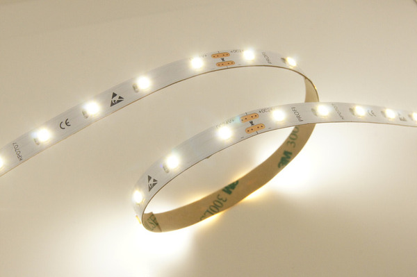 KP0707 LED pásek 5W 4000K 60led/m CRI>80 8mm 450Lm 24V DC 1