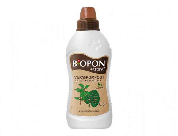 Hnojivo Vermikompost Zelené rostliny 500ml Bopon 1
