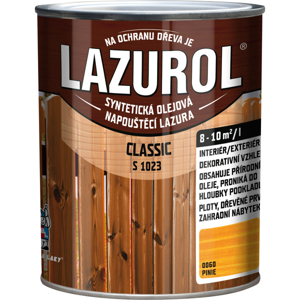 Lazurol Classic Pinie S1023 060/0,75L 1