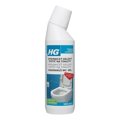 HG-Hygienický gel. čistič toalet 500ml 1