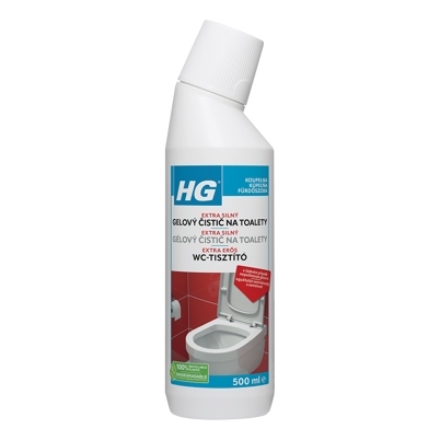 HG-Čistič toalet extra silný 500ml 1