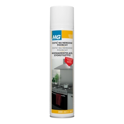 HG-Čistič nerez. povrchů 300ml 1