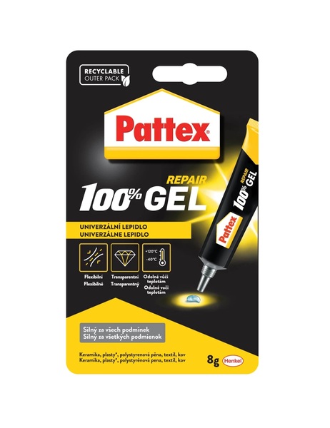 Pattex 100% gel 8g blistr 1