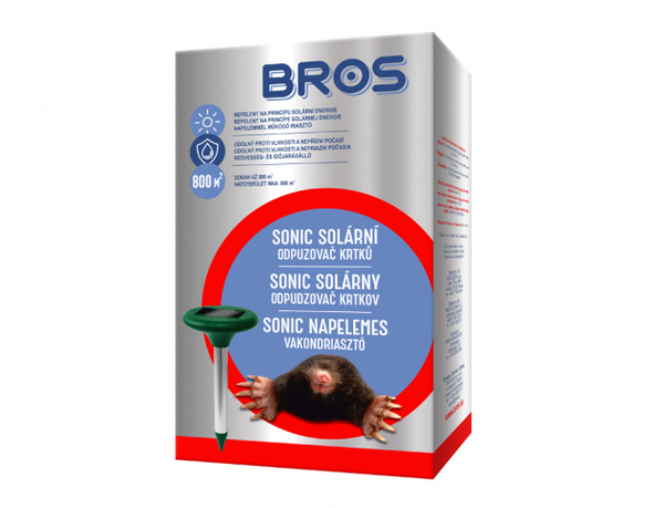 Bros - Odpuzovač Krtků Solární SONIC 1