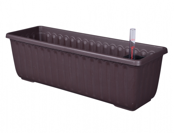 Truhlík samozav.SIESTA LUX 60x20x19/knoty/th. 1