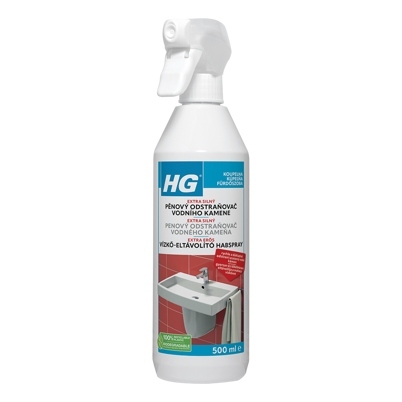 HG-Pěnový čistič vod.kamene 3x silnější 500ml 1