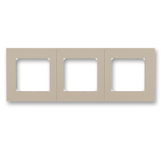 3901H-A05030 18 RÁMEČEK 3-NÁS., LEVIT, MACCHIATO/BÍLÁ 1