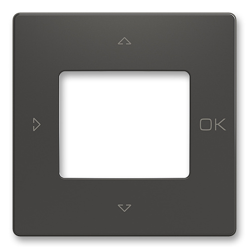 Zoni 3299T-A40100 237 Kryt pro přístroje s plovoucím krytem matná černá 1