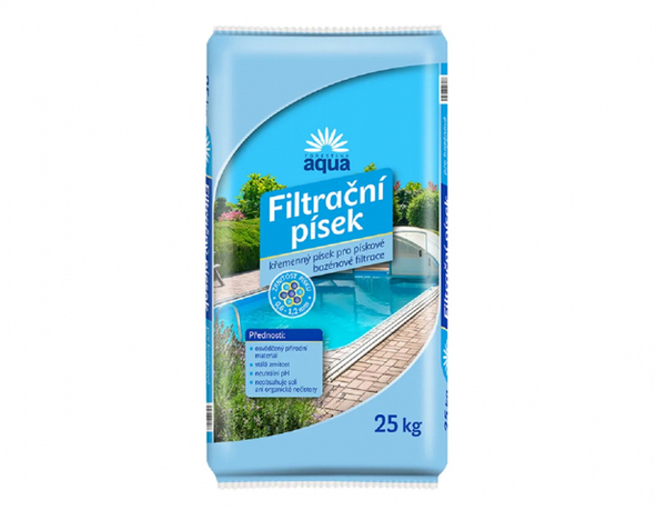 Písek do filtrace bazénu 25kg 1