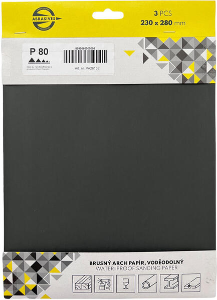 Papír brusný pod vodu zr.1200/230x280mm/3ks 1