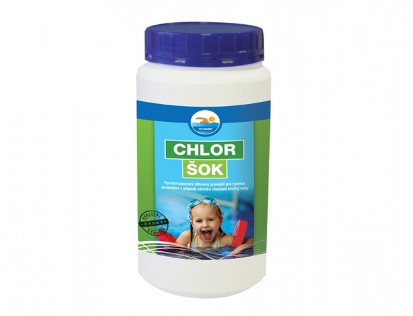 Chlor šok 1,2kg 1