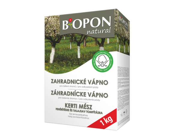Hnojivo Vápno na zahradu 1kg Bopon 1