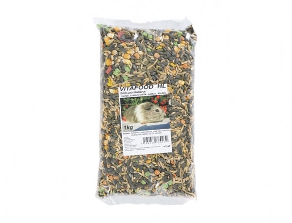 Krmení pro velké hlodavce směs 1kg 1