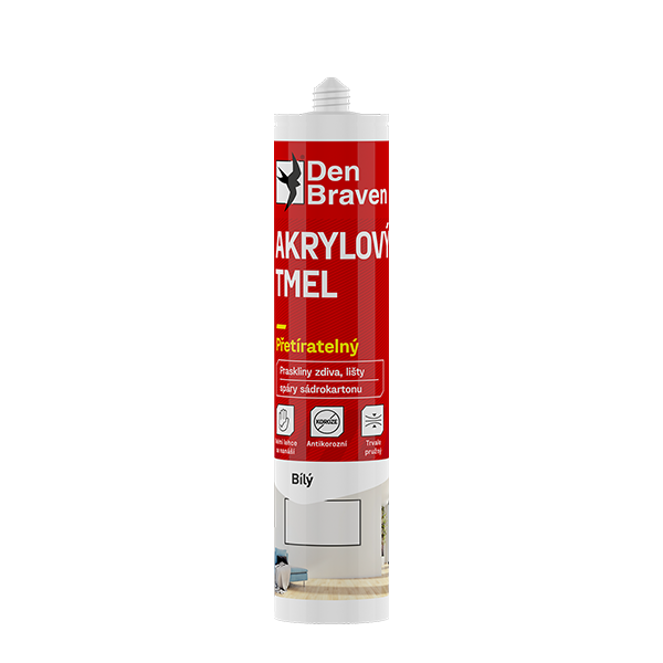 Tmel akrylový bílý 280ml RL 1