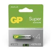 Alkalická baterie GP Super AAA (LR03) B01114 1