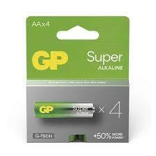 Alkalická baterie GP Super AA (LR6) B01214 1