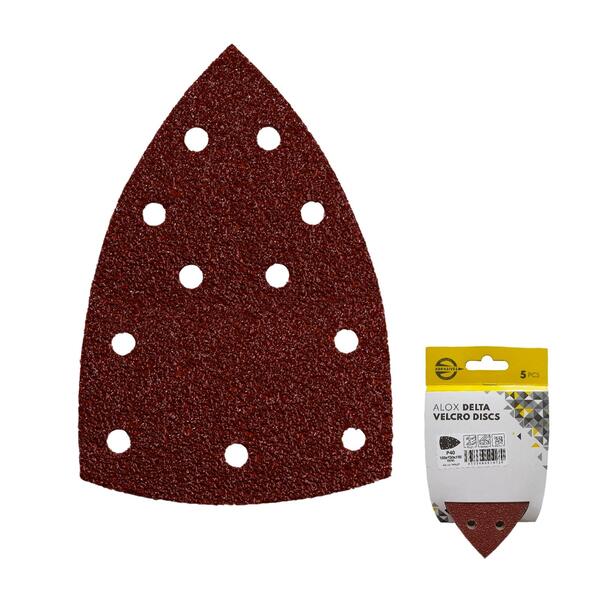 Výsek brusný na suchý zip 100x150mm 1bal/5ks/zr.40 1