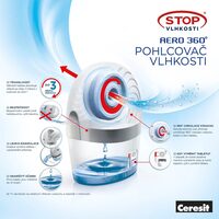 CERESIT STOP vlhkosti AERO 360"-přístroj BÍLÝ 2