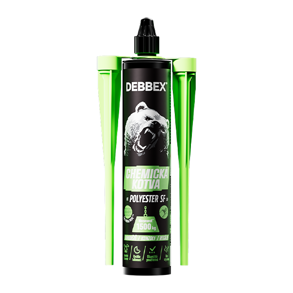 Kotva chemická bez styrenu Polyester SF 300 ml DEBBEX 74014BD 1