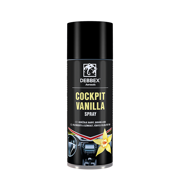 Sprej Cockpit VANILLA 400ml DEBBEX Sprej Cockpit VANILLA 400ml DEBBEX 1