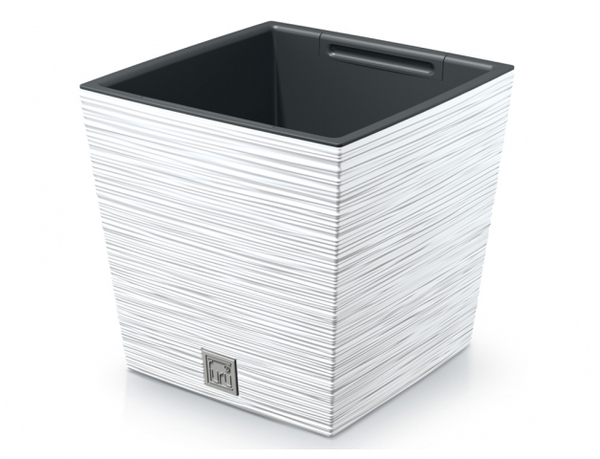 Obal FURU SQUARE LOW 24x24x24cm/2v1/bílý 1