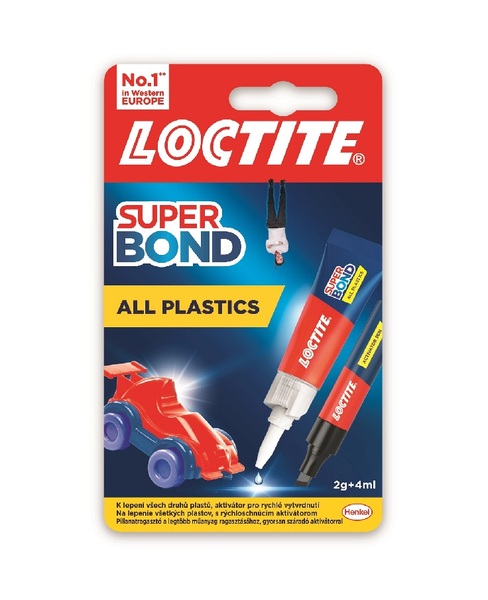LOCTITE Super Bond All Plastic 2g + 4ml 1