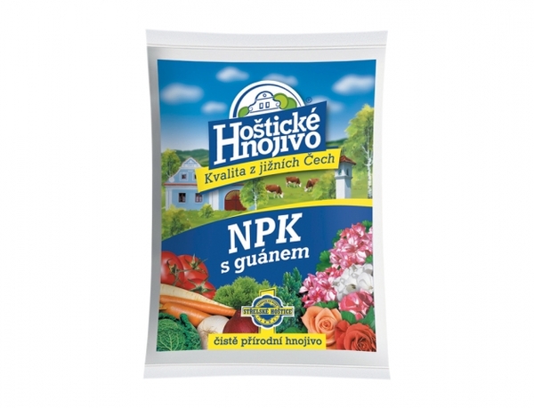 Hnojivo NPK 1kg s guánem Hoštické Hnojivo NPK 1kg s guánem Hoštické 1