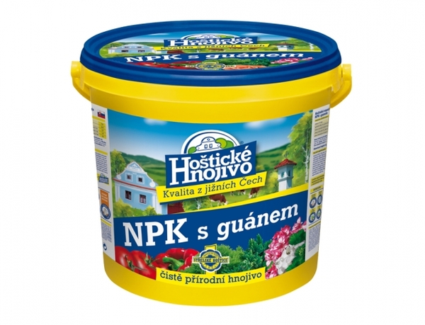 Hnojivo NPK 8kg s guánem Hoštické 1