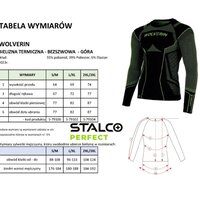 Tričko termoaktivní, bezešvé, WOLWERIN, S/M,  STALCO PERFECT 2