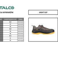 Polobotky pracovní LIGHT S1P, 42, STALCO 2