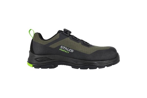 Boty nízké SPINNER LOW S3S, khaki, 46, STALCO PERFECT 1