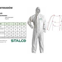 Kombinéza ochranná, MICROPOROUS, XL, STALCO 2
