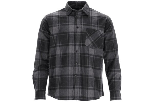 Košile flanelová SQUARE, 2XL, šedá, STALCO 1