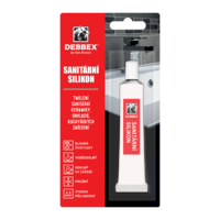 Silikon sanitární bílý 23ml RL DEBBEX 35000TU 2
