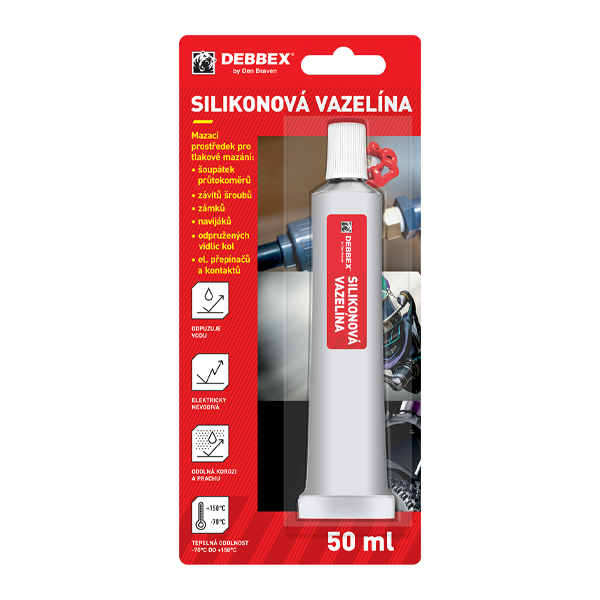 Vazelína silikonová tubička 50ml Vazelína silikonová tubička 50ml 1