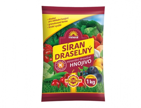 Hnojivo Síran Draselný 1kg FO 1