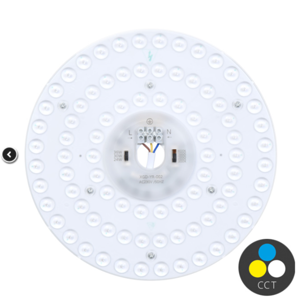 LED-MZA-36W/CCT SMD modul kruh 23cm,24-30-36W 1