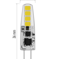 LED žárovka Classic JC G4 1,9 W (21W) 200lm teplá bílá ZQ8620 2